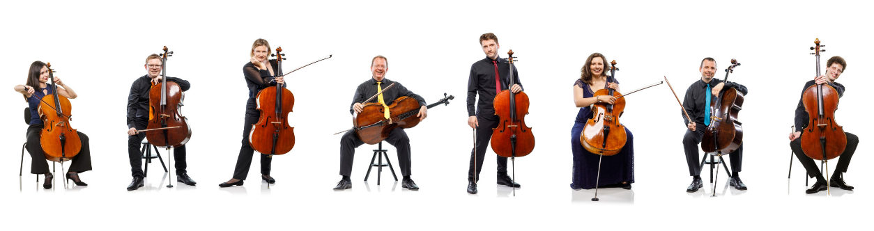 Acht Cellisten der Wiener Symphoniker